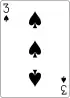 3 of Spades