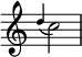  {
\override Score.TimeSignature
#'stencil = ##f
    \relative c'' {
        \time 2/4
        \grace { d4( } c2)
    }
}
