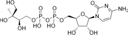 4-diphosphocytidyl-2-C-methylerythritol (CDP-ME)