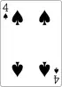 4 of Spades