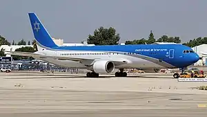 The Wing of Zion aka Israeli Air Force One has its own hangar on the Nevatim Airbase