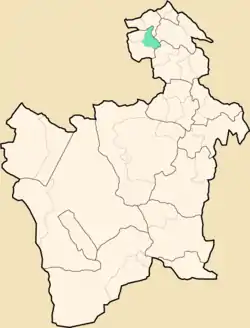 Location within Potosí Department