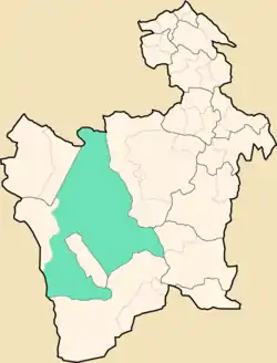 Location within Potosí Department