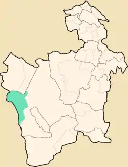 Location within Potosí Department