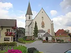 Hirschegg parish church