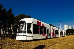 A tram of Haizhu Tram Line 1