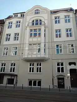 Facade at Nr.86 after renovation