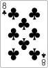 8 of Clubs