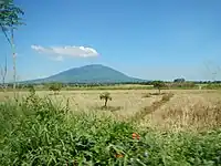 View of Mount Arayat from Magalang, Pampanga highway