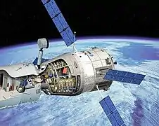 CARV would be used to transport a large amount of cargo to Earth