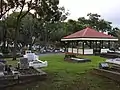 Shelter near Gympie Road entrance (2021).