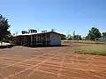 Weengallon community hall and tennis courts (2021).