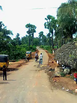 Rural road near Madugula