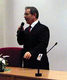 Abdüllatif Şener, former Deputy Prime Minister of Turkey and founder of the Turkey Party