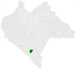 Municipality of Acacoyagua in Chiapas