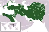 The Achaemenid Empire at its greatest extent.