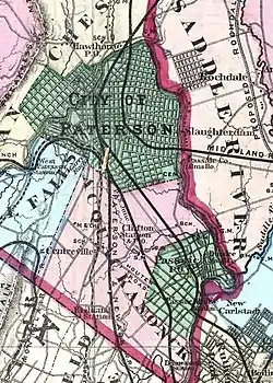 Acquackanonk Township in 1872