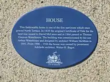 Waterhouse House history