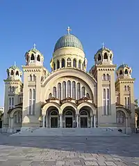 Saint Andrew of Patras in Neo-Byzantine style, by Anastasios Metaxas