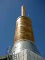 Summit antenna on Aiguille du Midi