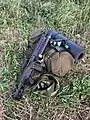 Ak 4C with underslung grenade launcher