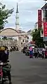 One of the minarets seeing from a street of Phnom Penh