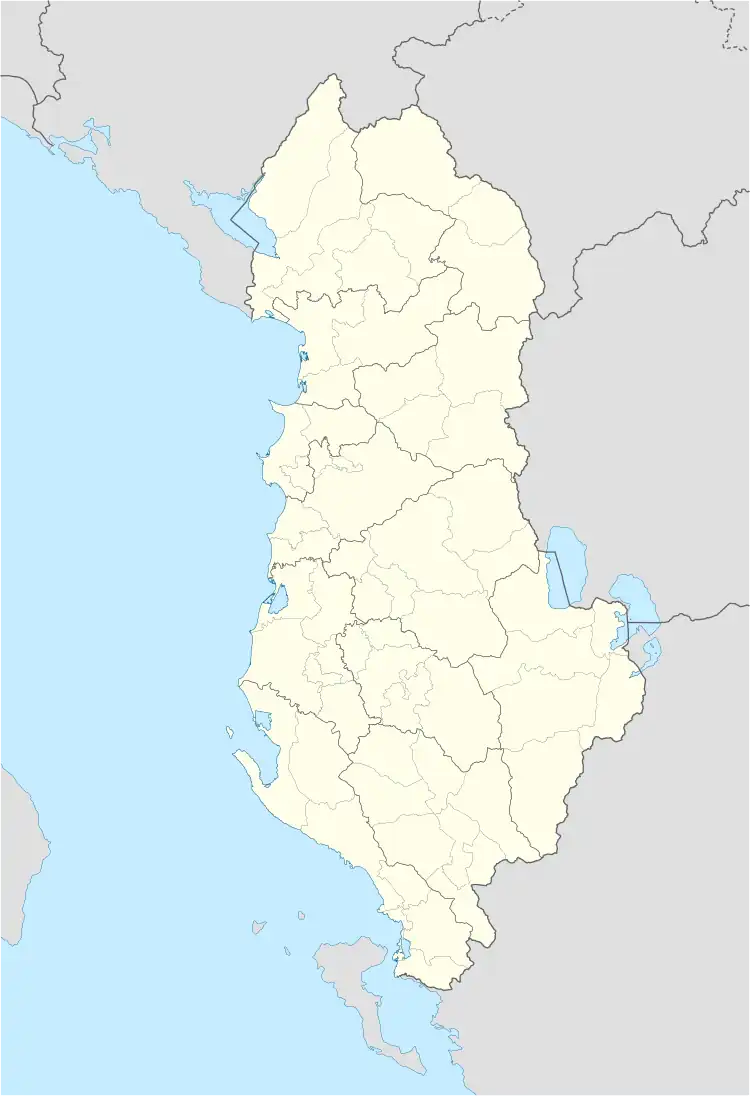 Ballsh is located in Albania