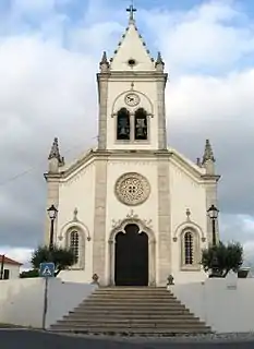 The Manueline style church of Santo André