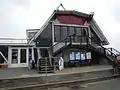 The Exterior viewing platform of the lifeboat station