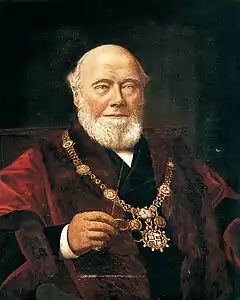 Alderman James Simpson by Thomas Holroyd, 1896