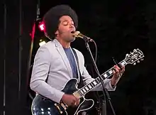 Alex Cuba performing at the 2015 Burlington's Sound of Music Festival