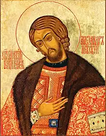 Pereslavl Wonderworkers: St. Alexander Nevsky.