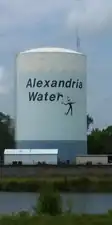 Water tower of Alexandria, LA