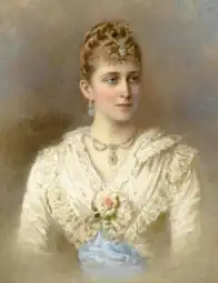 Portrait of Grand Duchess Elizaveta Fyodorovna (earlier 1906)