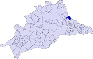 Municipal location in Málaga Province