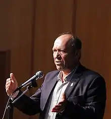 Ali Akbar Jalali at the entrance celebration of the new Iran University of Science and Technology