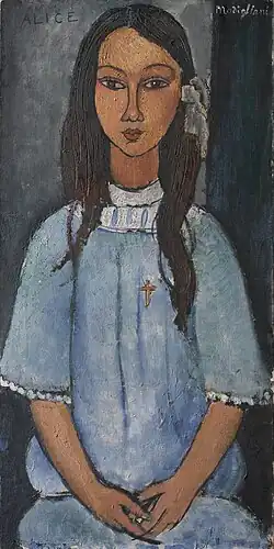 Amedeo Modigliani, c. 1918, Alice