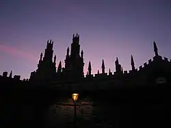 All Souls College at twilight