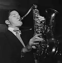 Allen Eager at the Arcadia Ballroom, New York, c. May 1947Photography by William P. Gottlieb