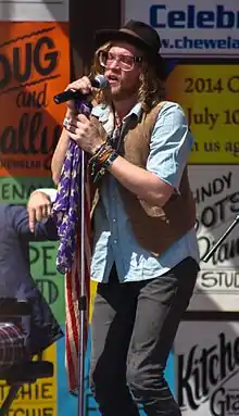 Allen Stone performing in 2013