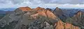 Mount Eolus seen from Sunlight Peak.