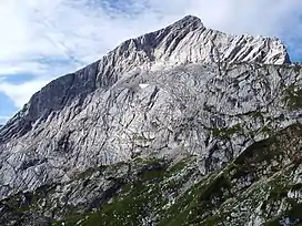 Alpspitze (2,628 m) from the Osterfelderkopf