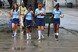 School students in Havana, 2012