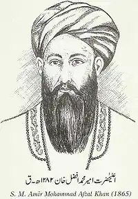 Mohammad Afzal Khan of Afghanistan