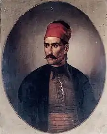 Greek national hero Anastasios Tsamados