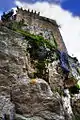 View of Andrade Castle from the rock