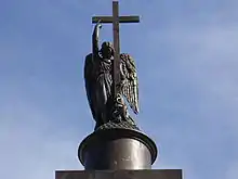 The angel on the Alexander Column