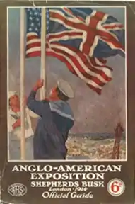 Poster for the Anglo American Exhibition of 1914