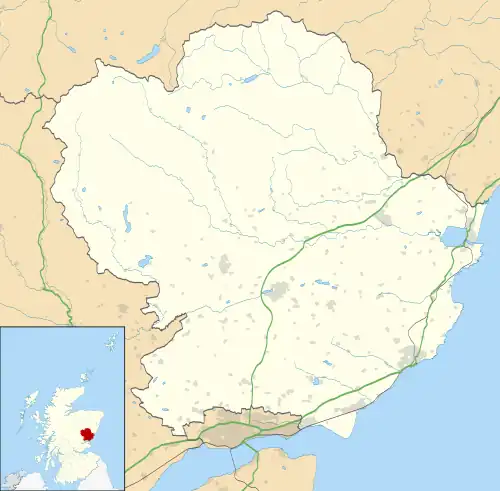 Forfar is located in Angus