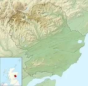 Auchintaple Loch is located in Angus